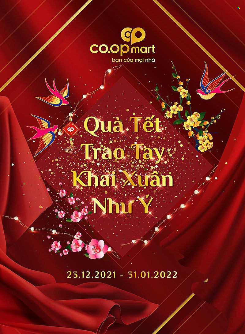 Co.opmart offer  - 23.12.2021 - 31.1.2022. Page 1.