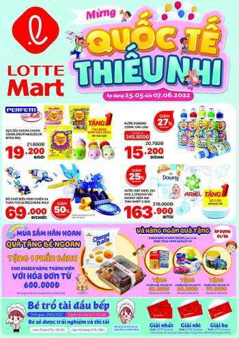 LOTTE Mart offer - Mừng Quốc Tế Thiếu Nhi