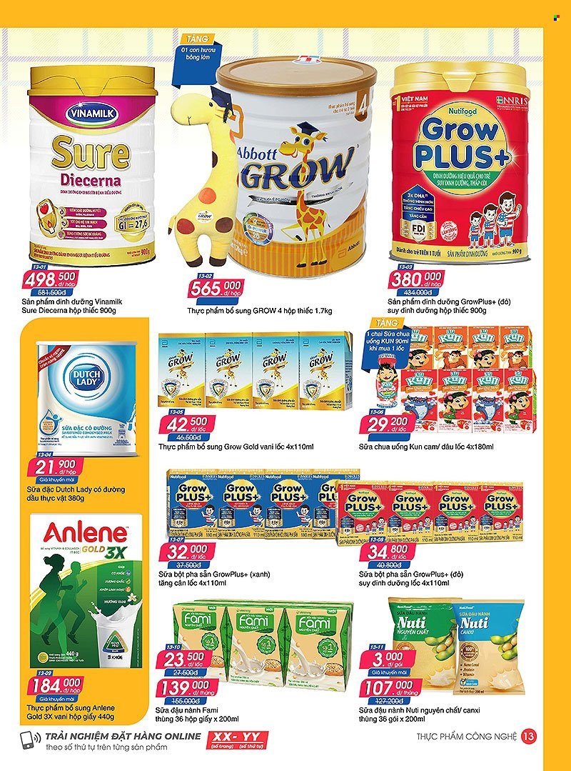 <retailer> - <MM.DD.YYYY - MM.DD.YYYY> - Sales products - ,<products from flyers>. Page 13.