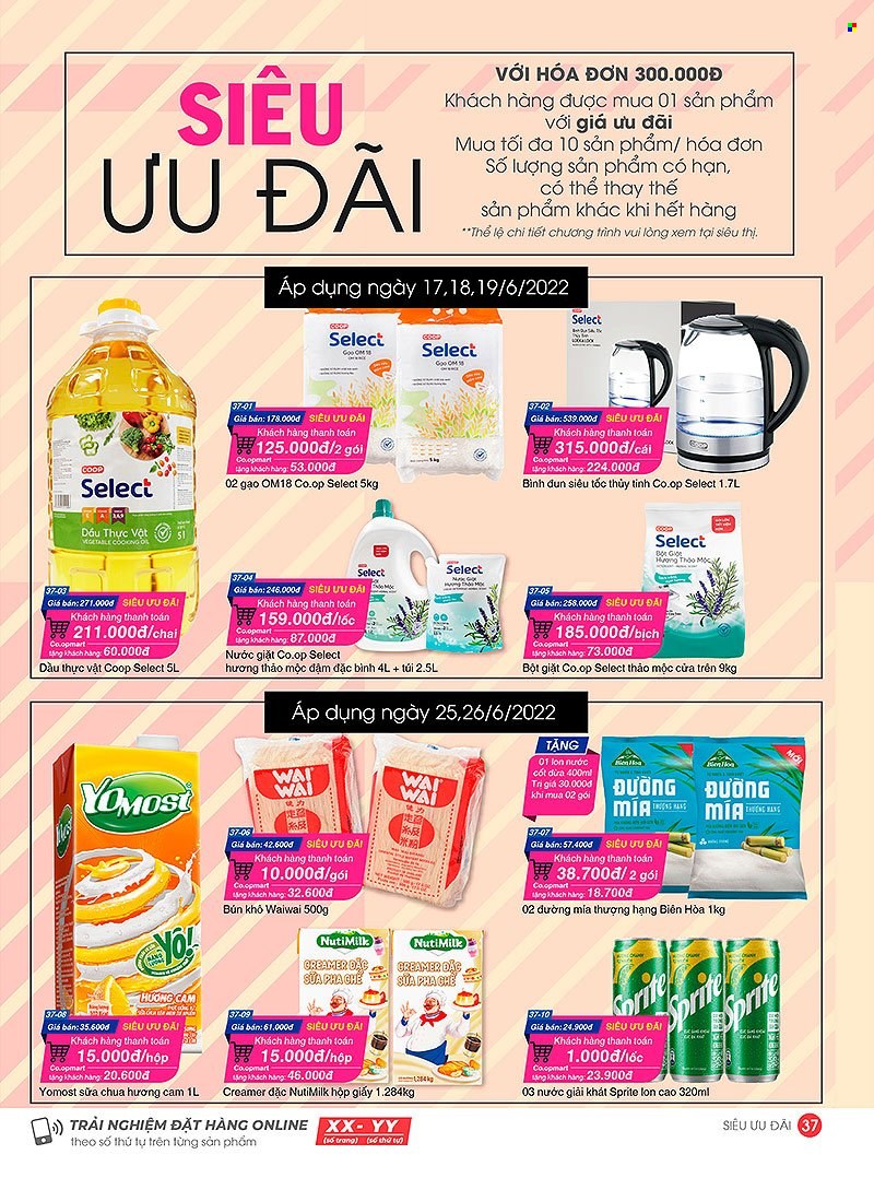 <retailer> - <MM.DD.YYYY - MM.DD.YYYY> - Sales products - ,<products from flyers>. Page 37.