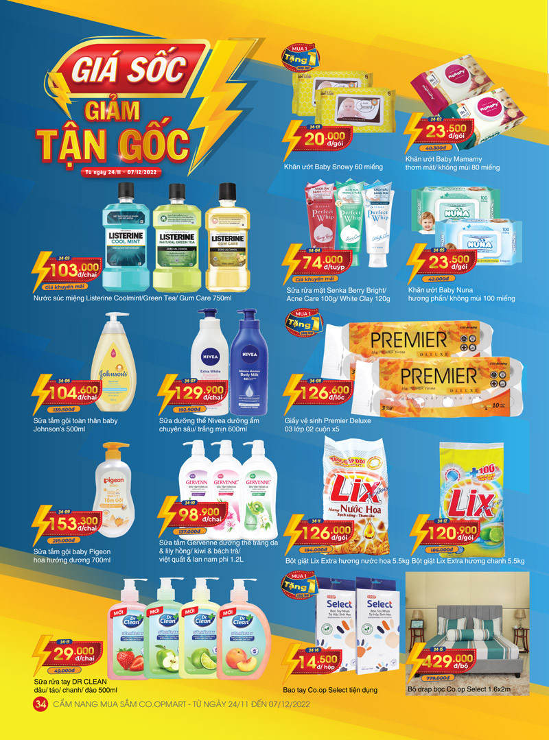 Co.opmart offer  - 24.11.2022 - 7.12.2022. Page 34.