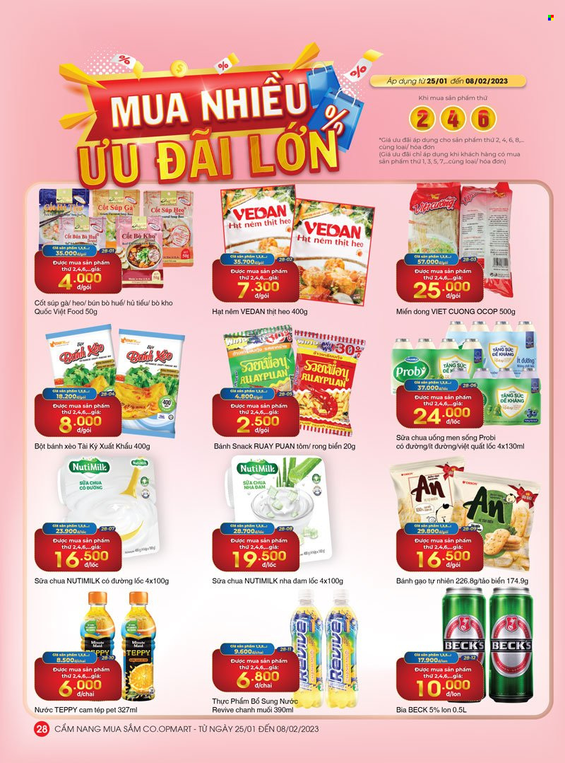 Co.opmart offer  - 25.1.2023 - 8.2.2023. Page 28.