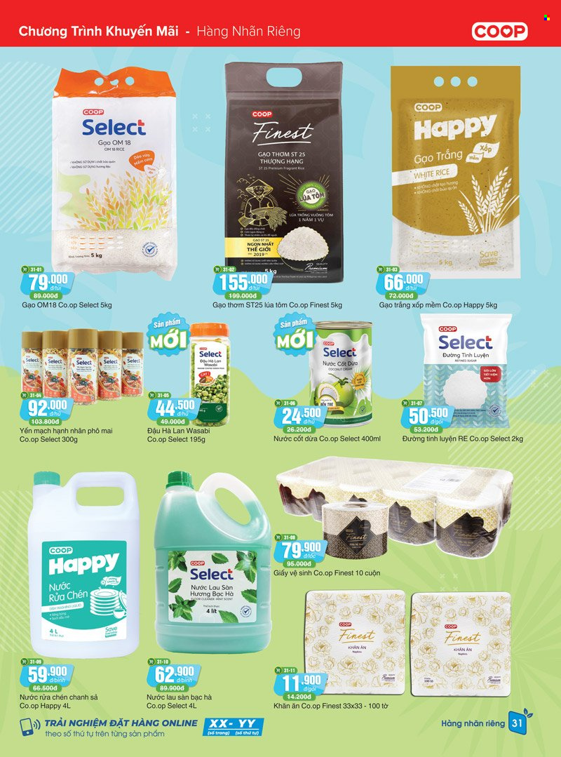 <retailer> - <MM.DD.YYYY - MM.DD.YYYY> - Sales products - ,<products from flyers>. Page 31.