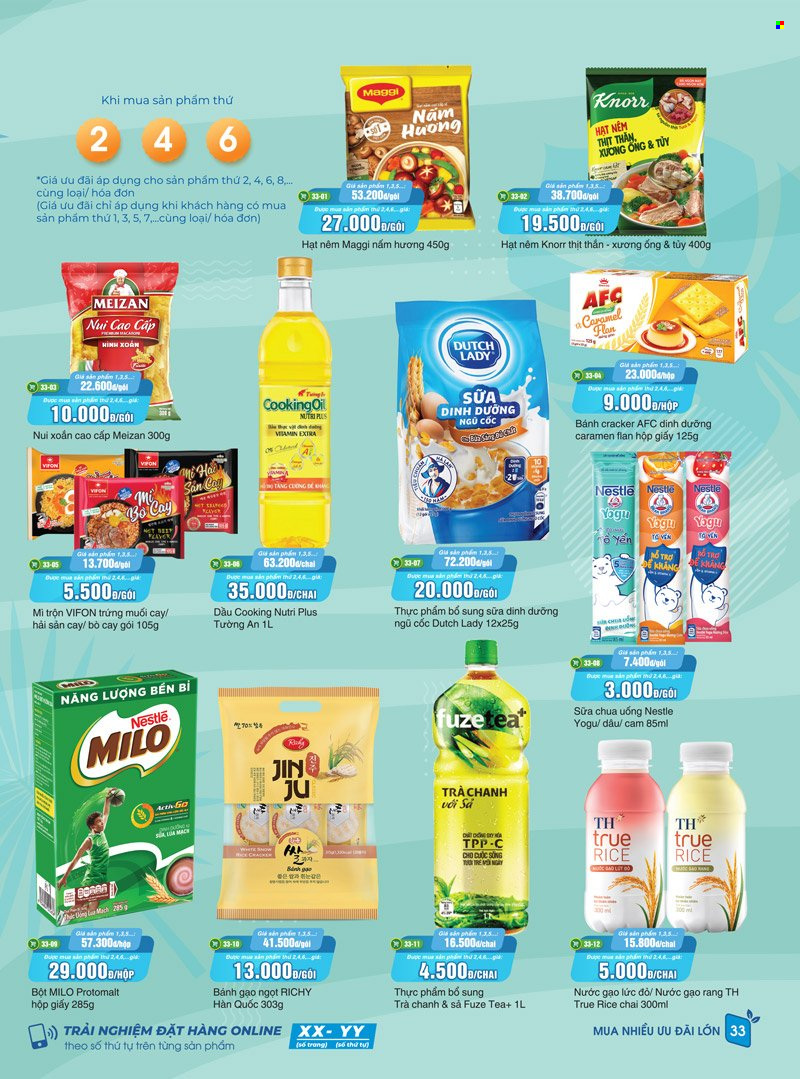 <retailer> - <MM.DD.YYYY - MM.DD.YYYY> - Sales products - ,<products from flyers>. Page 33.