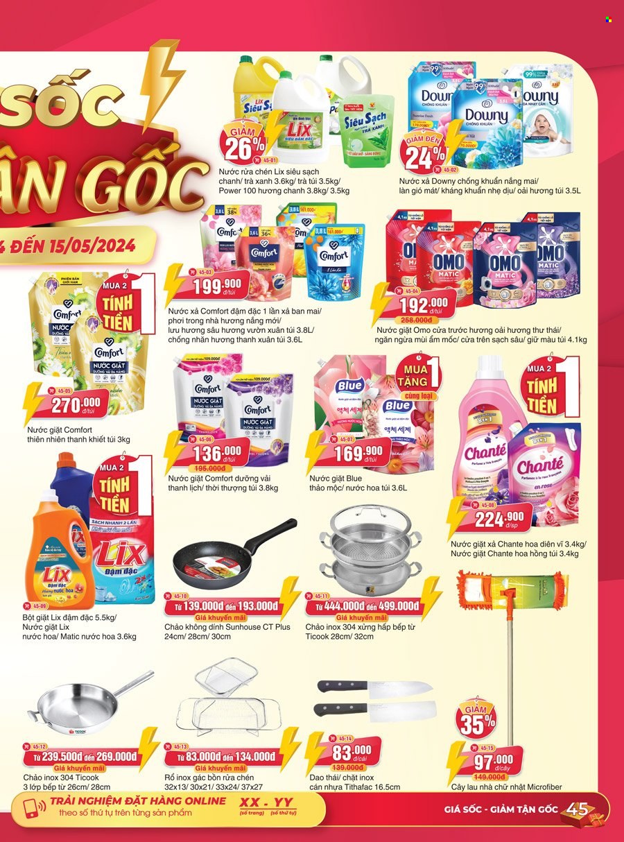<retailer> - <MM.DD.YYYY - MM.DD.YYYY> - Sales products - ,<products from flyers>. Page 46.
